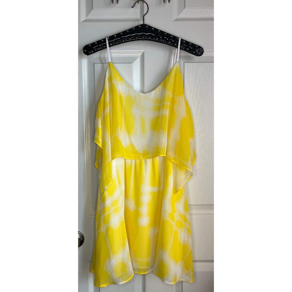 BCBGeneration Sunbeam Open Back Dress sz M